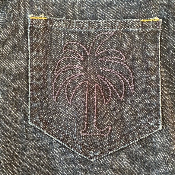 Lilly Pulitzer, Palm Beach fit, denim skirt, size 0 - Picture 4 of 6